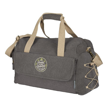 Borsa Venture in cotone canvas - colore Carboncino