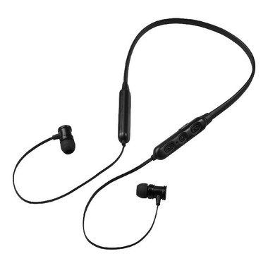 Auricolari Bluetooth con doppia batteria - colore Nero