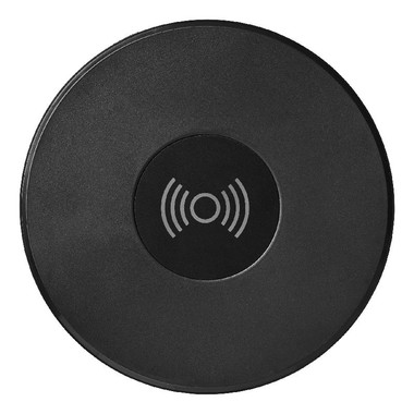 Speaker con sveglia e ricarica wireless - colore Nero