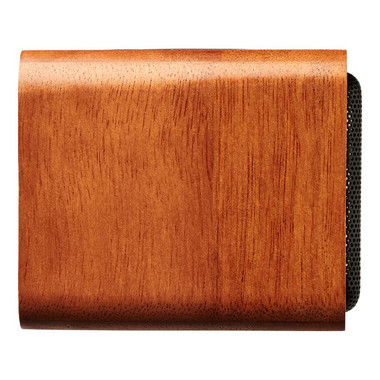 Altoparlante e base di ricarica in legno di mogano - colore Legno