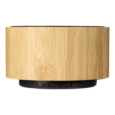 Altoparlante bluetooth in bamboo - colore Legno/Nero