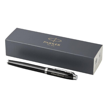 Penna roller IM Parker - colore Nero/Cromato