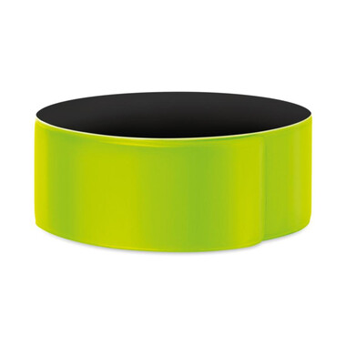 Fascia riflettente da braccio colore giallo