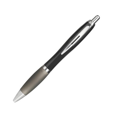 Penna a sfera fusto colorato colore nero