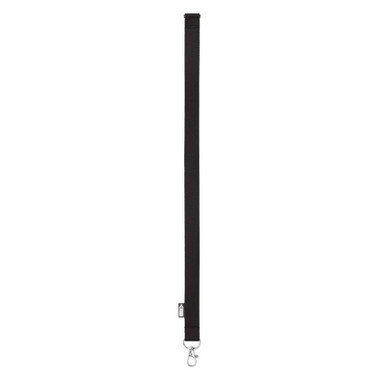 Lanyard in RPET colore nero