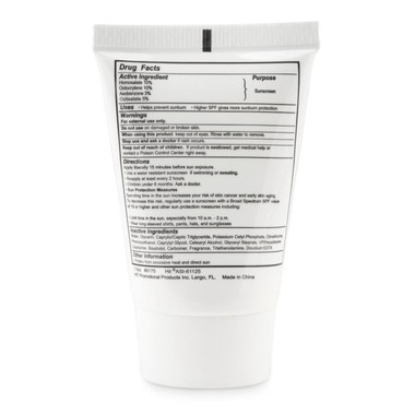Crema solare protezione 25 colore bianco
