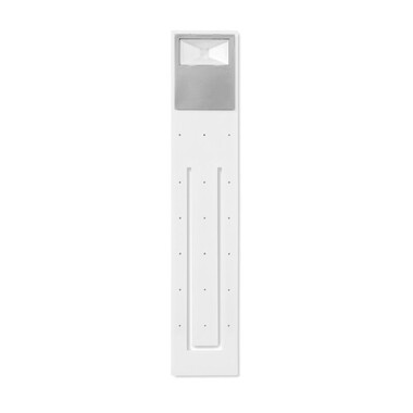 Segnalibro con luce colore bianco