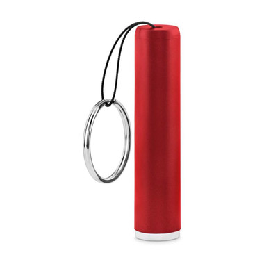 Torcia a LED in con logo luminoso colore rosso