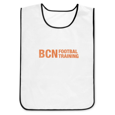 Pettorina casacca sportiva colore bianco