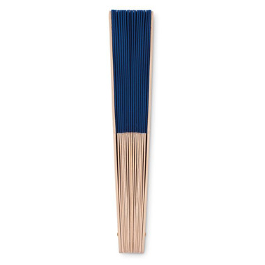 Ventaglio in legno colore blu royal