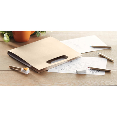 Set per colorare colore beige