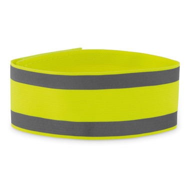 Fascia da braccio in licra colore giallo neon MO9529-70