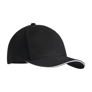 Cappellino con visiera in contrasto colore bianco MO9644-06