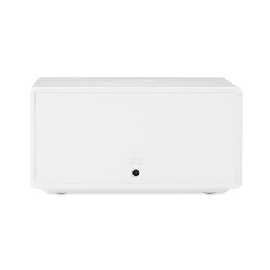 Orologio da tavolo con ricarica wireless colore bianco