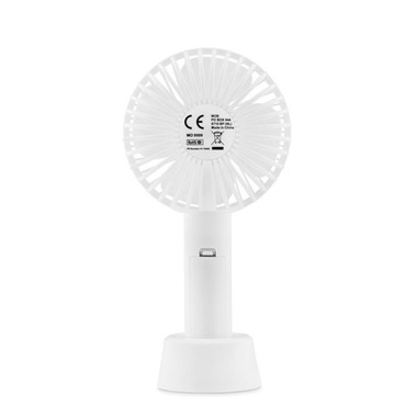 Ventilatore da scrivania USB colore bianco