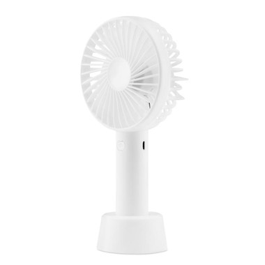 Ventilatore da scrivania USB colore bianco