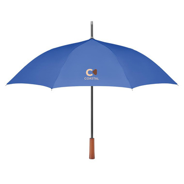 Ombrello 23 pollici in tessuto riciclato colore blu royal