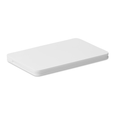 Caricatore wireless ultra piatto colore bianco