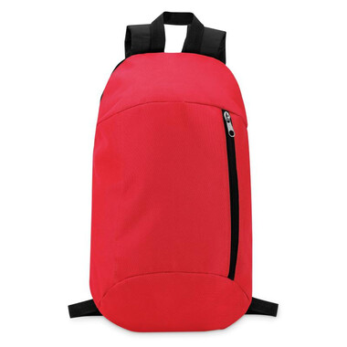Zaino con tasca frontale colore rosso MO9577-05
