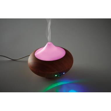 Diffusore di aromi con luci colore marrone
