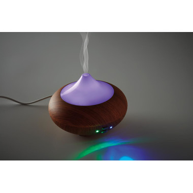 Diffusore di aromi con luci colore marrone