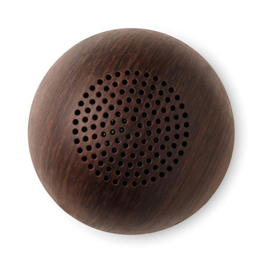 Speaker Bluetooth a forma di fungo effetto legno colore marrone