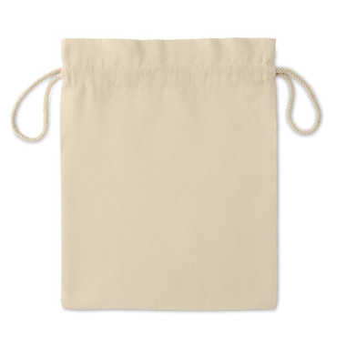 Sacca media in cotone naturale colore beige