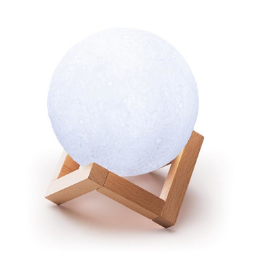 Speaker Bluetooth a forma di Luna colore bianco