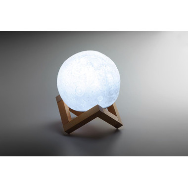 Speaker Bluetooth a forma di Luna colore bianco