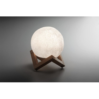 Speaker Bluetooth a forma di Luna colore bianco
