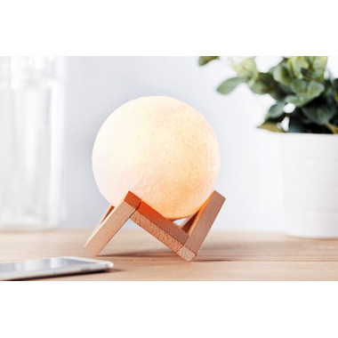 Speaker Bluetooth a forma di Luna colore bianco