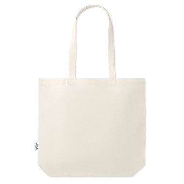 Shopper pieghevole ecologica colore beige