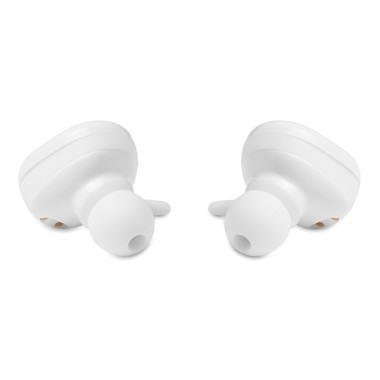 Set 2 auricolari wireless Bluetooth TWS 5.0 colore bianco