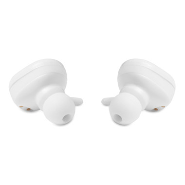 Set 2 auricolari wireless Bluetooth TWS 5.0 colore bianco