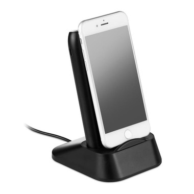 Powerbank 10.000 mAh e caricatore wireless colore nero