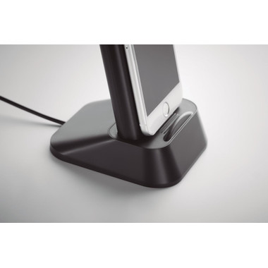 Powerbank 10.000 mAh e caricatore wireless colore nero