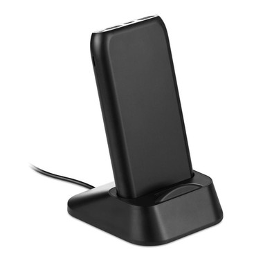 Powerbank 10.000 mAh e caricatore wireless colore nero MO9764-03