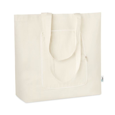 Shopper pieghevole ecologica colore beige MO9750-13