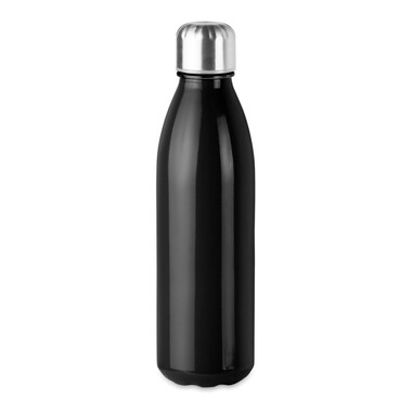 Borraccia in vetro 500 ml colore nero MO9800-03