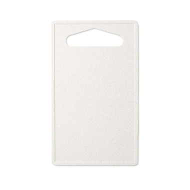 Tagliere in fibra di bamboo colore bianco