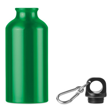 Bottiglia in alluminio 400ml colore verde