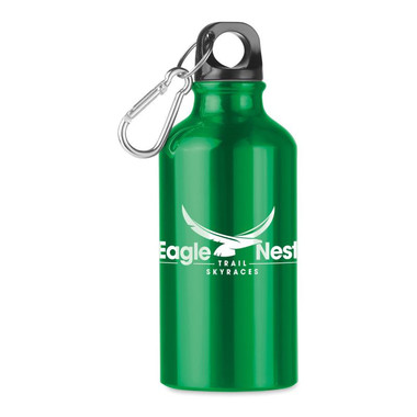 Bottiglia in alluminio 400ml colore verde