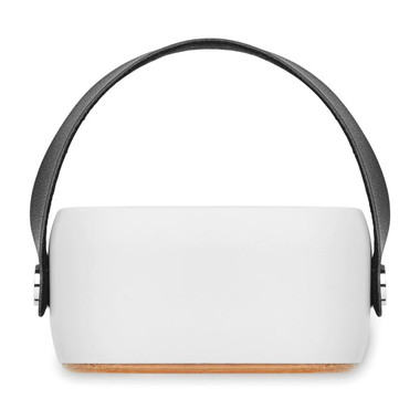 Speaker 3W in bamboo colore bianco