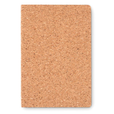 Notebook A5 in sughero colore beige