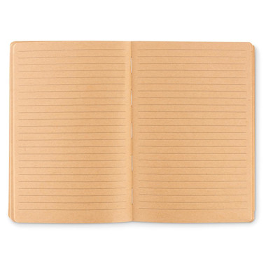 Notebook A5 in sughero colore beige