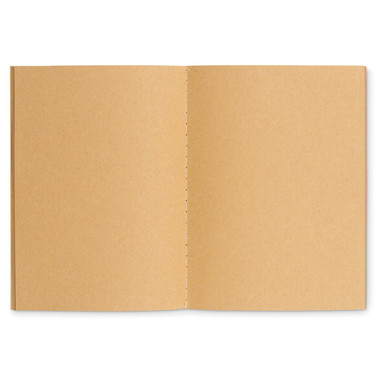 Notebook A6 con fogli in carta riciclata colore beige