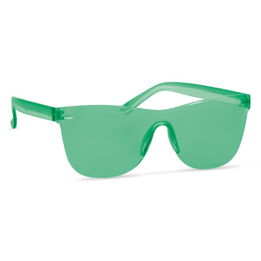 Occhiali da sole lenti all over colore verde trasparente MO9801-24