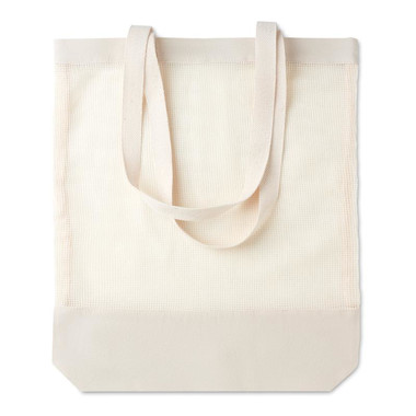 Shopper a rete colore beige MO9814-13