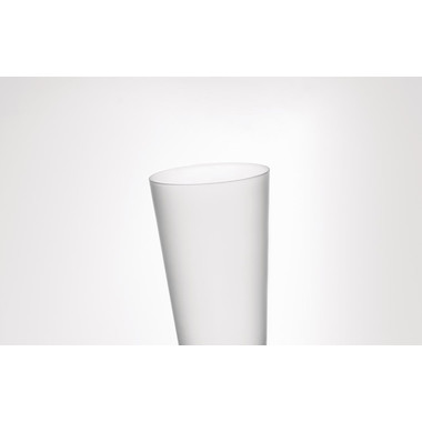 Bicchiere riutilizzabile 550ml colore bianco trasparente