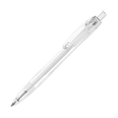 Penna a sfera Ialia in RPET colore trasparente MO9900-22